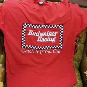 Vintage Budweiser Racing t-shirt